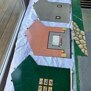 Vintage 50’s  Marx Tin Litho T ranch